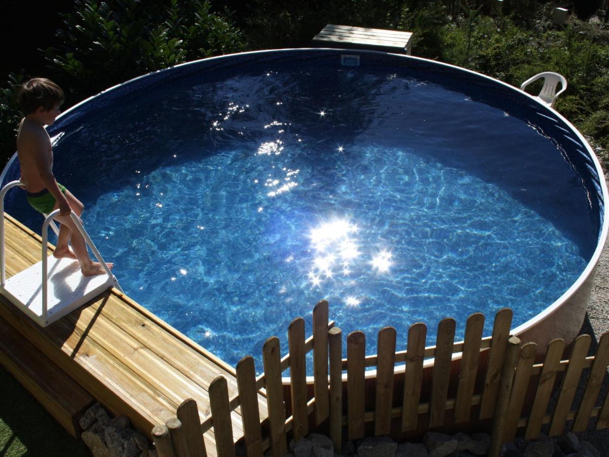 Pretty Chalet In Beaulieu With Private Pool Bagian luar foto