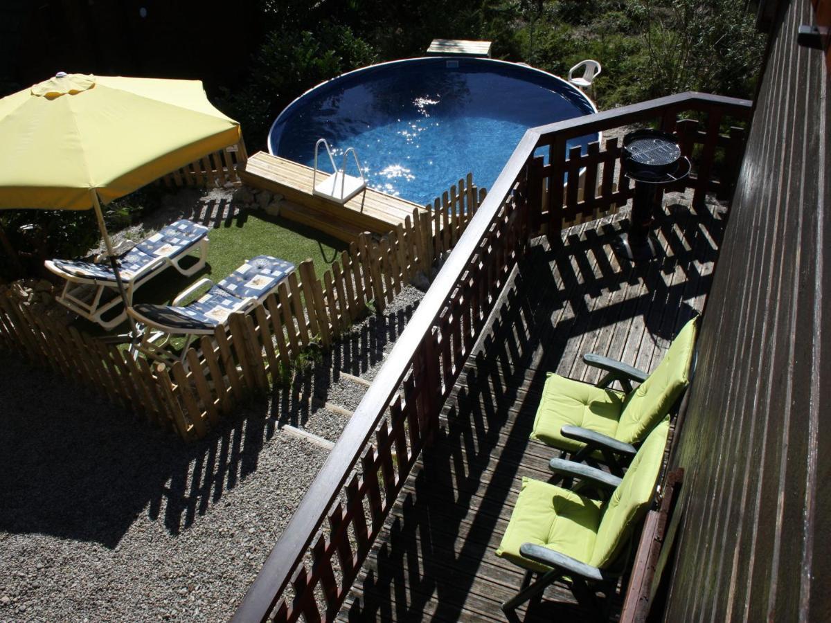 Pretty Chalet In Beaulieu With Private Pool Bagian luar foto