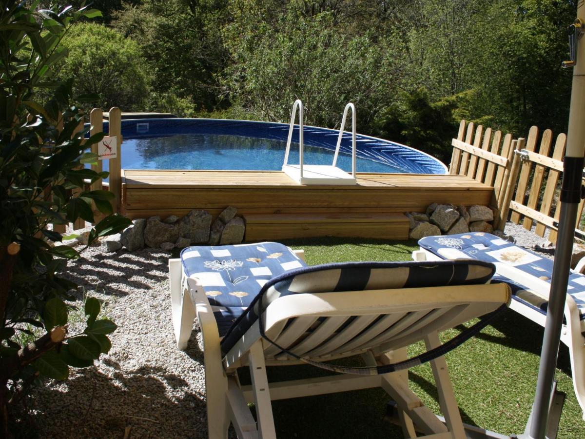 Pretty Chalet In Beaulieu With Private Pool Bagian luar foto